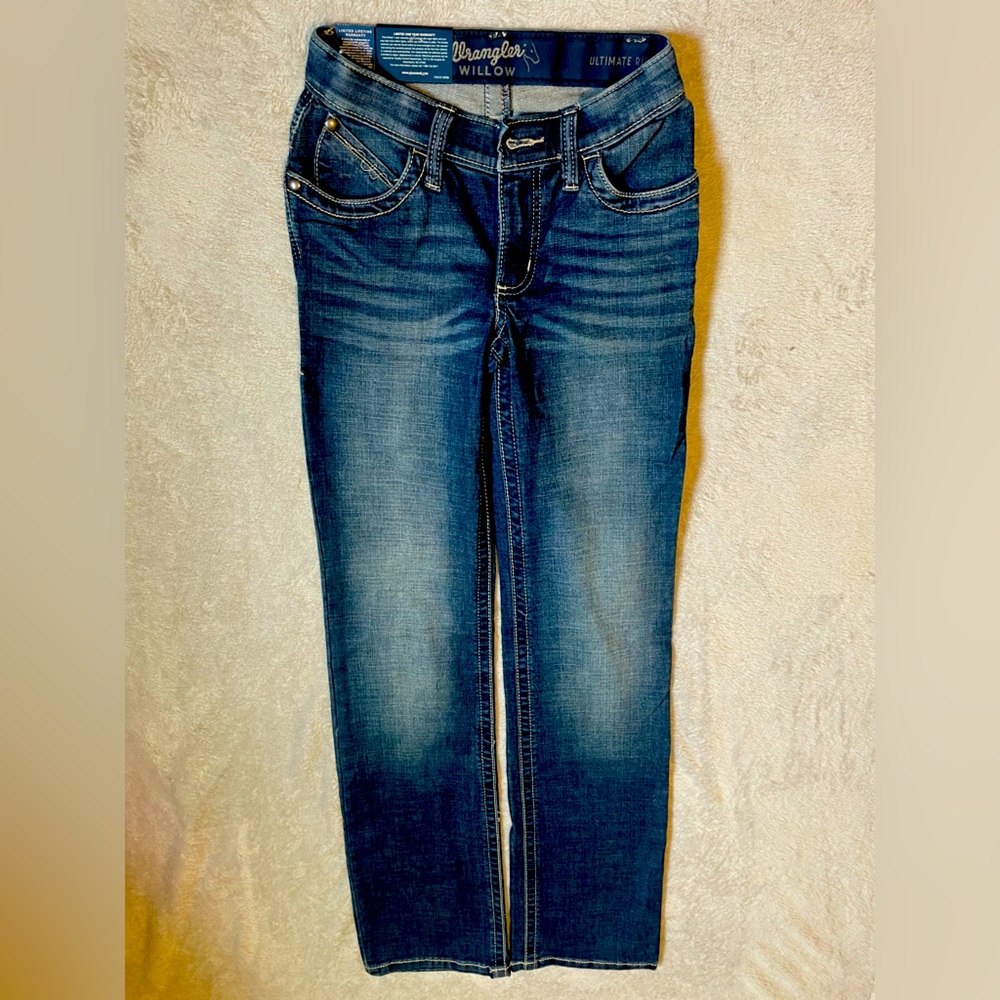 NWT wrangler riding jeans